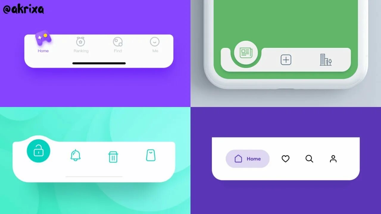 Класс фото программа Top 10 Tab Navigation Bar Bottom Navigation Bar For Android - YouTube