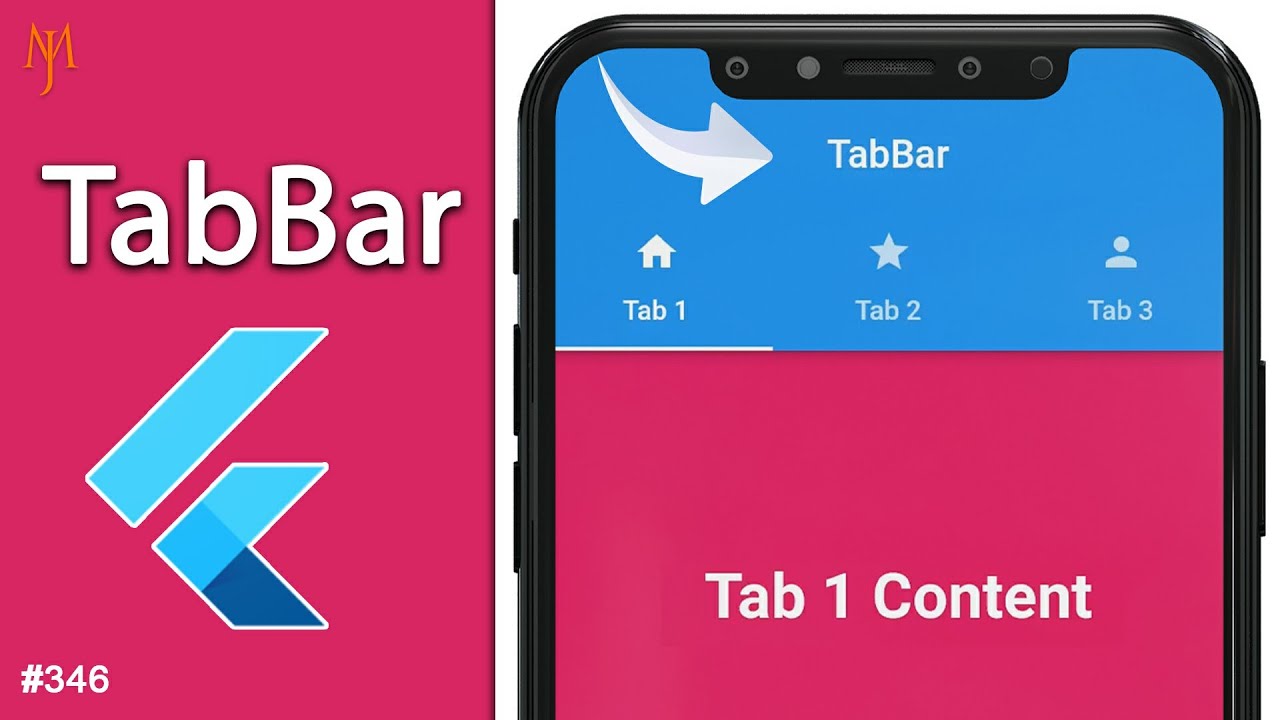 Класс фото программа Flutter Tutorial - Create Tabbed AppBar Tabs, TabBar, TabBarView - YouTube