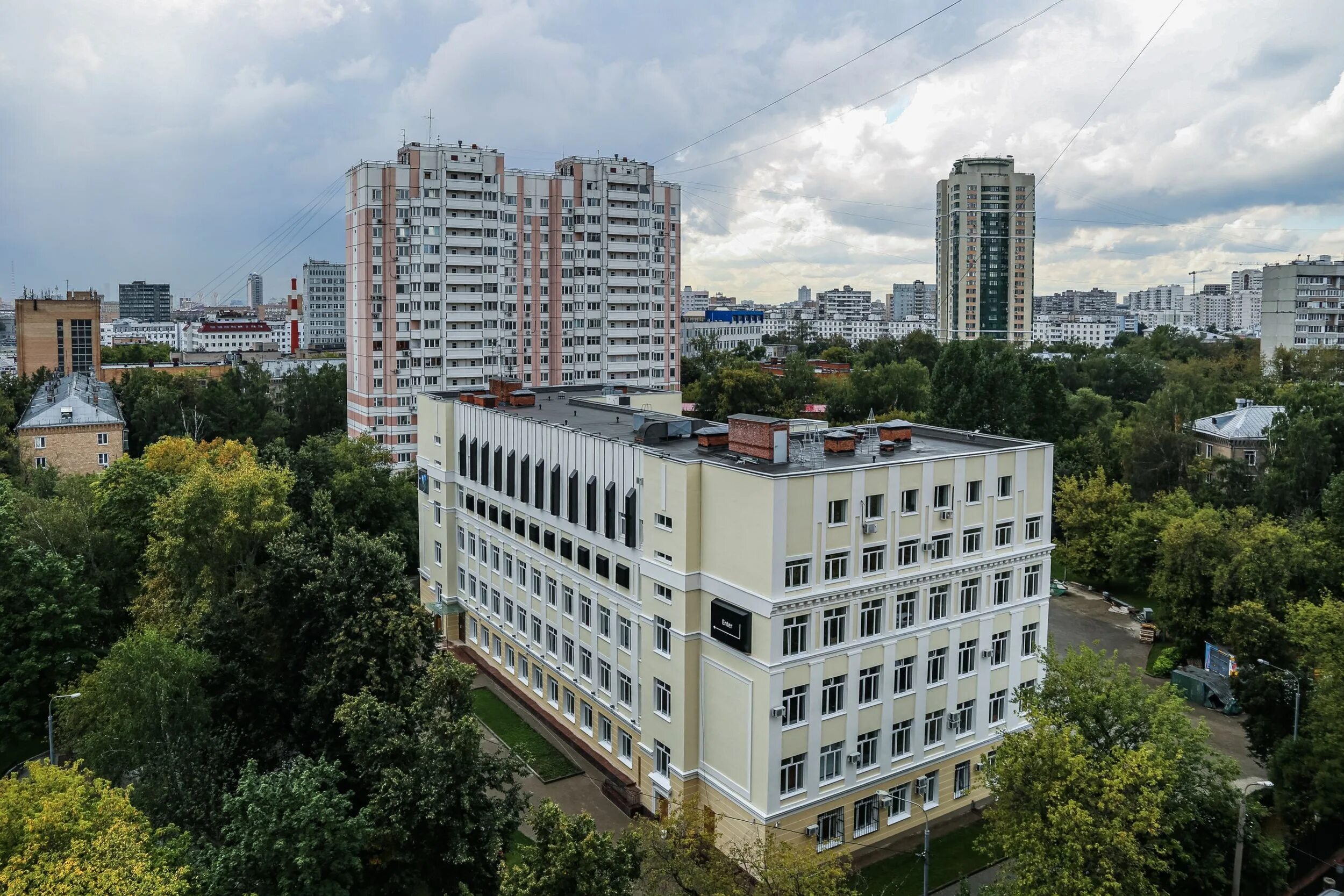 Класс центр большая академическая ул 11а фото Звучание фасада