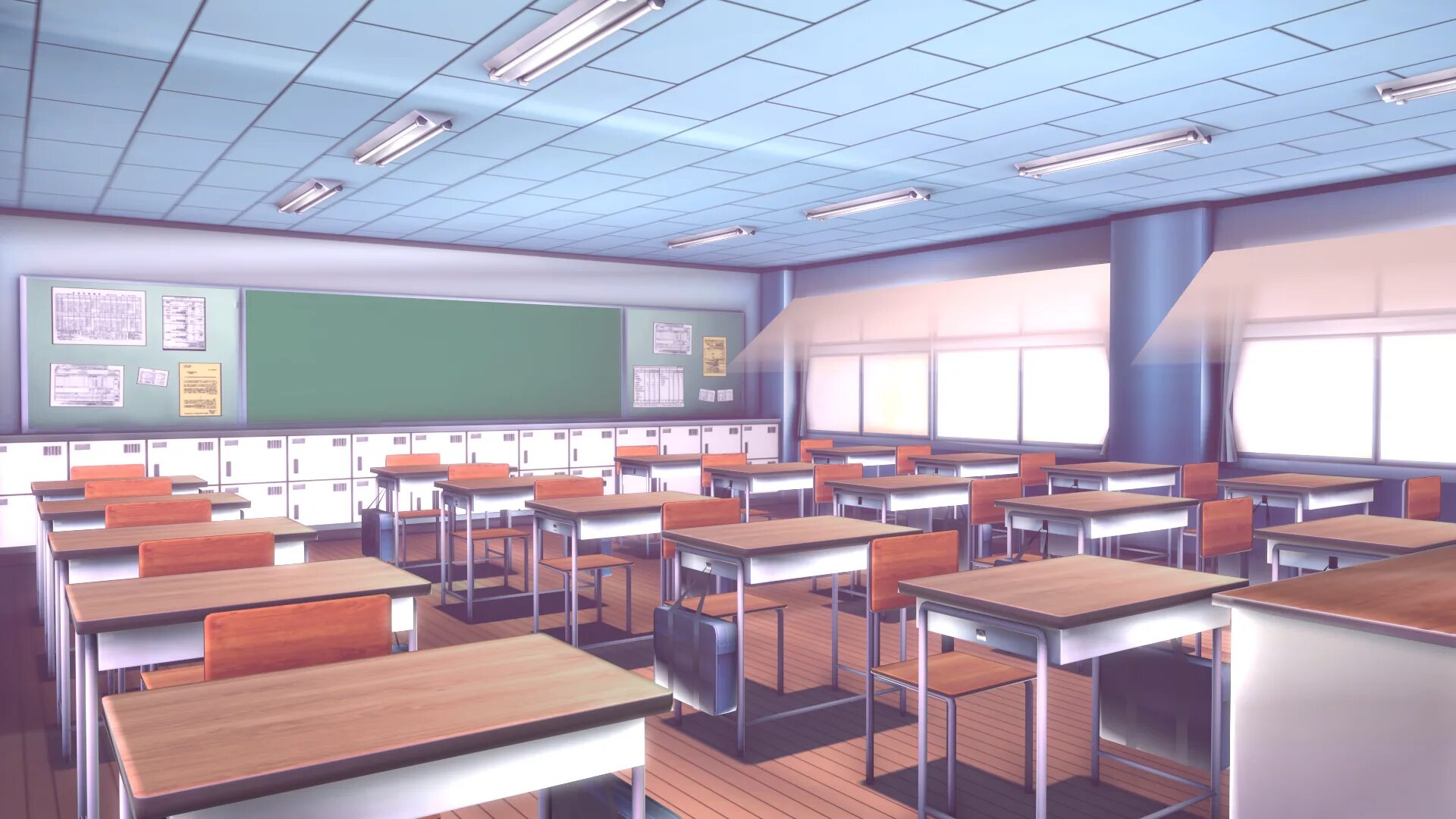 Класс внутри фото Steam Community :: :: An anime classroom