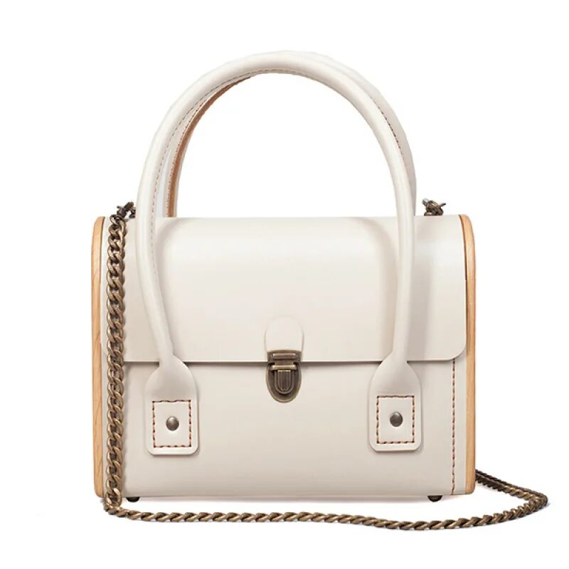 Классическая сумочка CEILI beige handbag