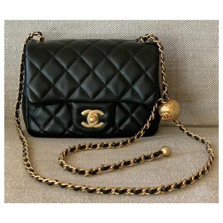Классическая сумочка Chanel mini black crush ball BRAND NEW Chanel mini bag, Chanel mini flap bag, Ch