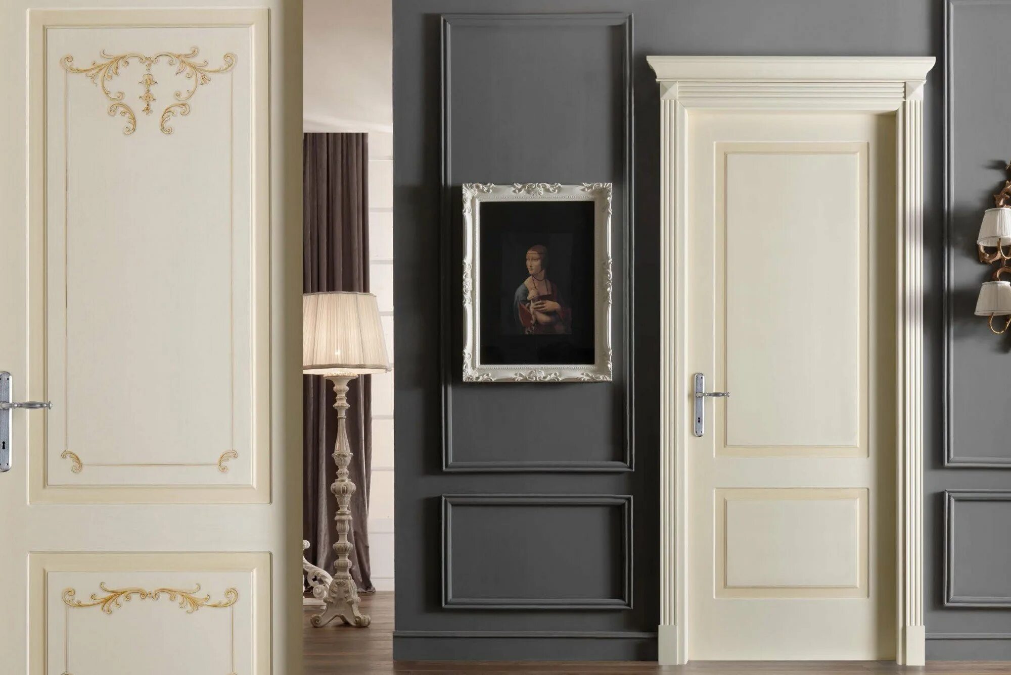 Классические белые двери межкомнатные в интерьере The classic doors: найдено 81 изображений