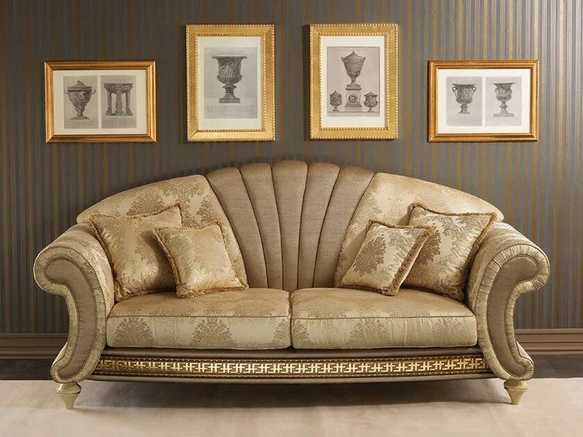 Классические диваны для гостиной фото FANTASIA 2 seater sofa Fantasia Collection By Arredoclassic Luxury furniture sof