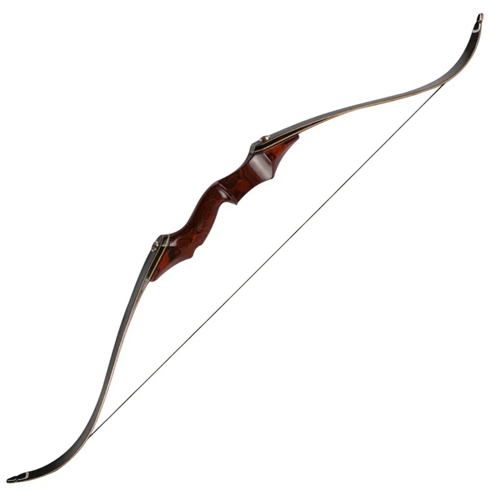 Классические луки фото 30 60 lbs 58inch Red Archery Take Down Hunting Bow Wooden Shooting Recurve Bow F