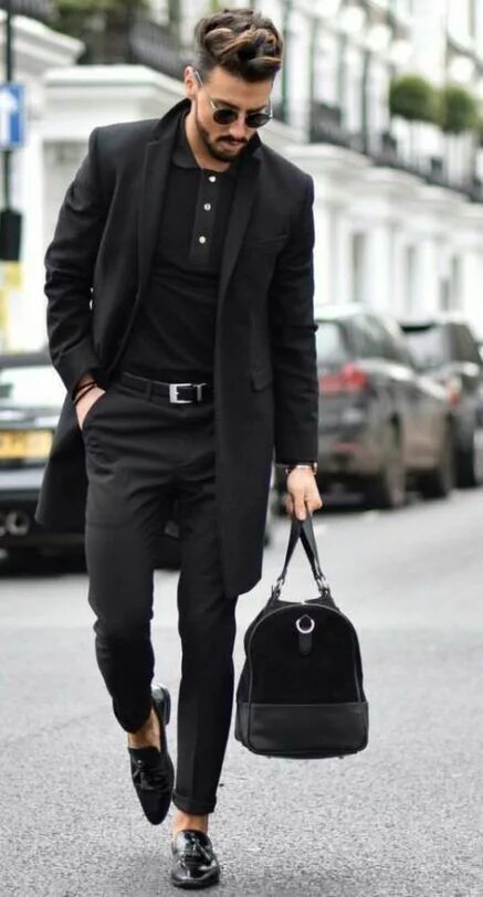 Классический черный мужской стиль 35+ Trendy clothes college life - Me -Clothes Dresses Party #Clothes #college #D