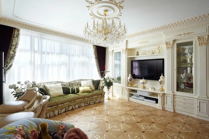 Классический дизайн гостиной The 15 Popular Interior Design Styles in 2020 Popular interior design, Interior 