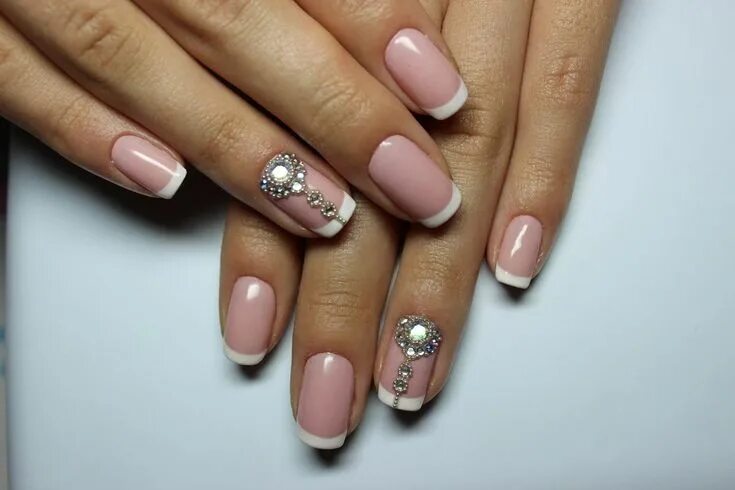 Классический дизайн ногтей фото Pin on Ногти Nails, Nail art, Summer nails