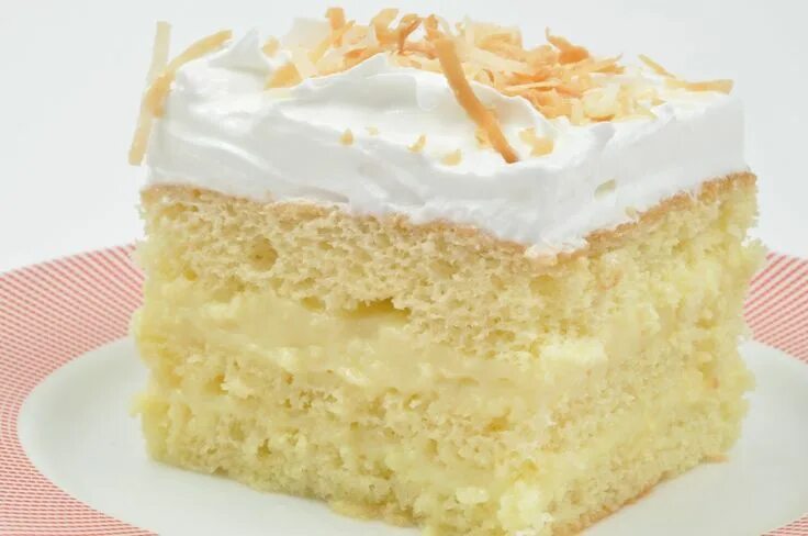 Классический рецепт торта три молока фото Bien Me Sabe, also known as Coconut Cream Cake, is a Venezuelan dessert that is 