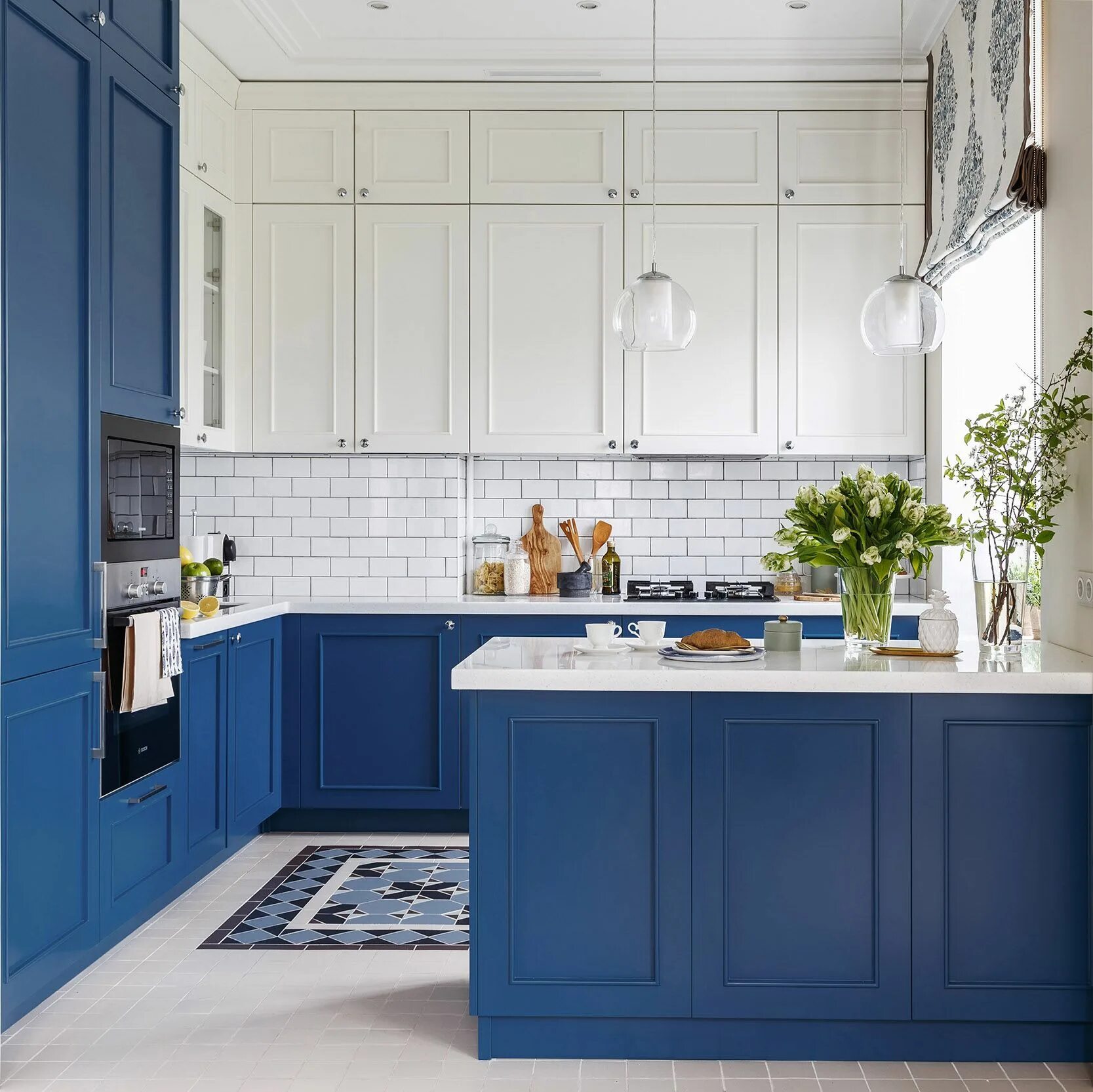 Классический синий фото Kitchen Blues decolabs-interiors New kitchen interior, Contemporary kitchen remo