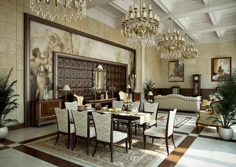 Классический стиль в интерьере описание 27 Beautiful Dining Rooms That Will Make Your Jaw Drop - Page 4 of 6 Beautiful d