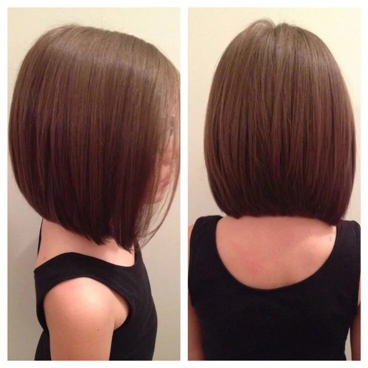 Классическое каре вид сзади фото @mazotcu1 Linktree Kids hair cuts, Medium hair styles, Girl haircuts