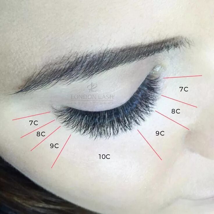 Классическое наращивание ресниц фото схема Eyelash Adhesive Long Lash Extensions Fake Lashes Pack 20190307 in 2019 Eyelash 