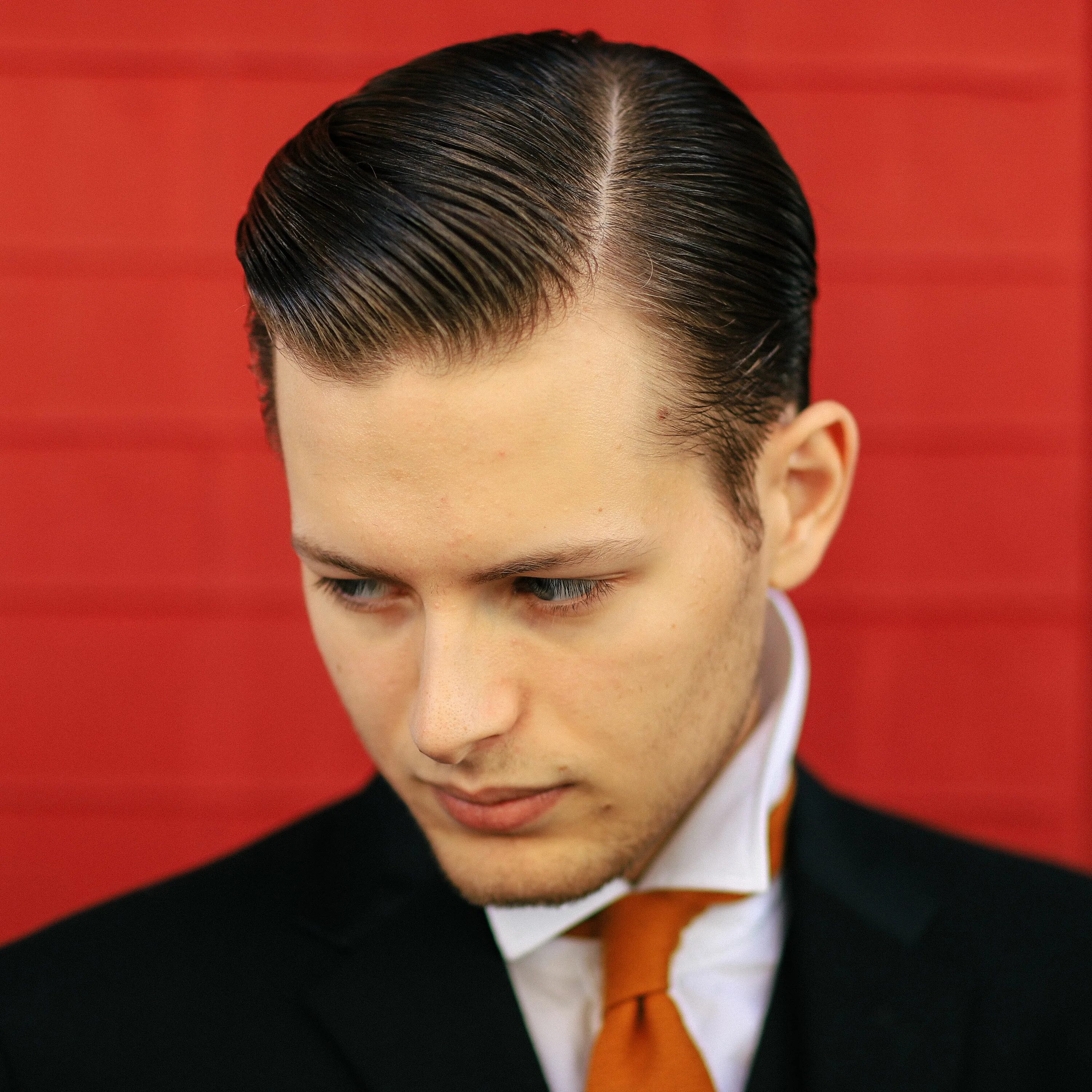 Классик стрижка мужская Side Part Sirius Ghanavati Product Rumble59 #Schmiere Pomade Medium Slick hairst