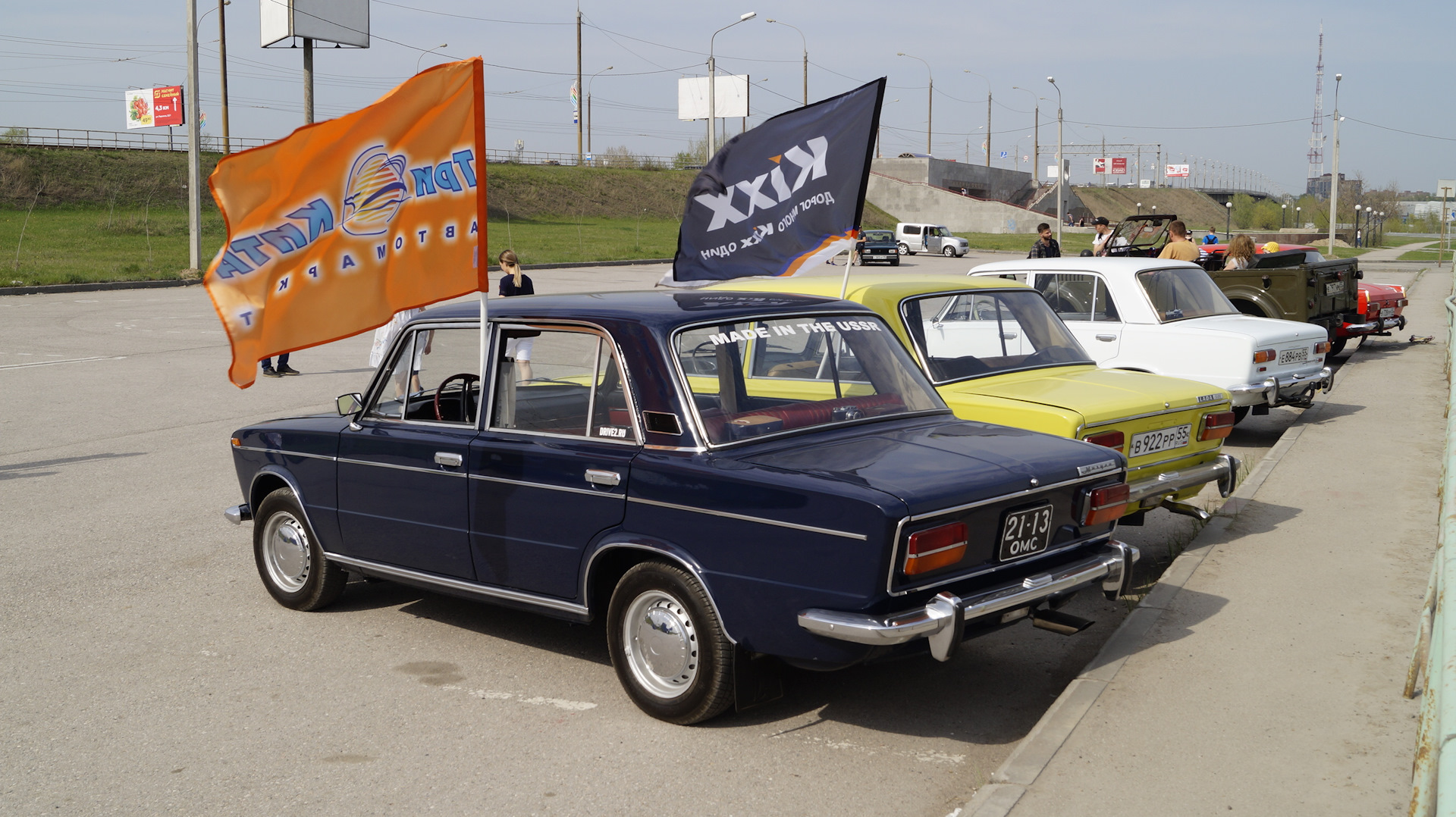 Классика победы фото Встреча клуба в День Победы! - Lada 21061, 1,6 л, 1982 года встреча DRIVE2