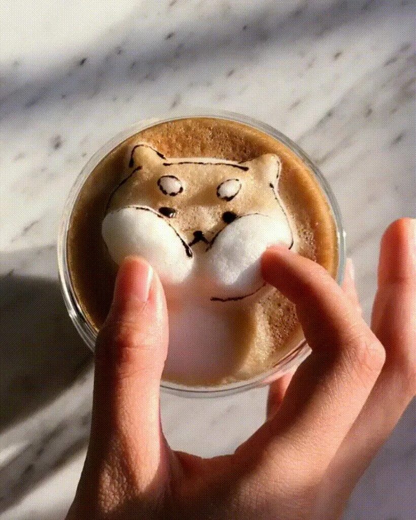 Классное утро картинки позитивные Cheeky cup of coffee - GIF on Imgur