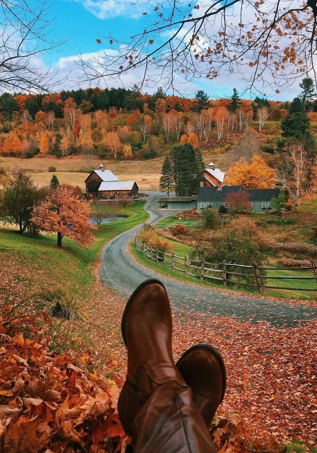 Классные фото осени Pin by Nadin on World Autumn scenery, Woodstock vermont, Autumn scenes