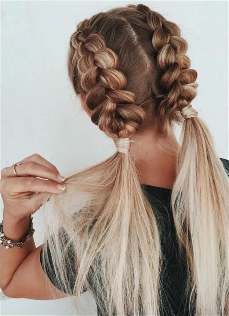 Классные легкие прически Easy And Cute Back To School Hairstyles You Must Try; Cute Hairstyles; medium le