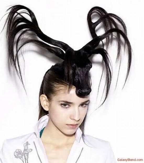 Классные прически from 8 Amazing Unbelievable Hairstyles http://magtrends.com/40-unbelievable-hair