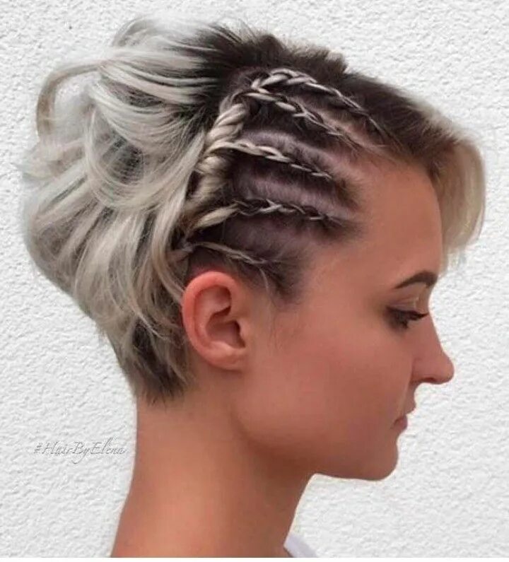 Классные прически на короткие волосы Pin by Evelyn Rabsatt on Hair- Make up Short hair updo, Prom hairstyles for shor