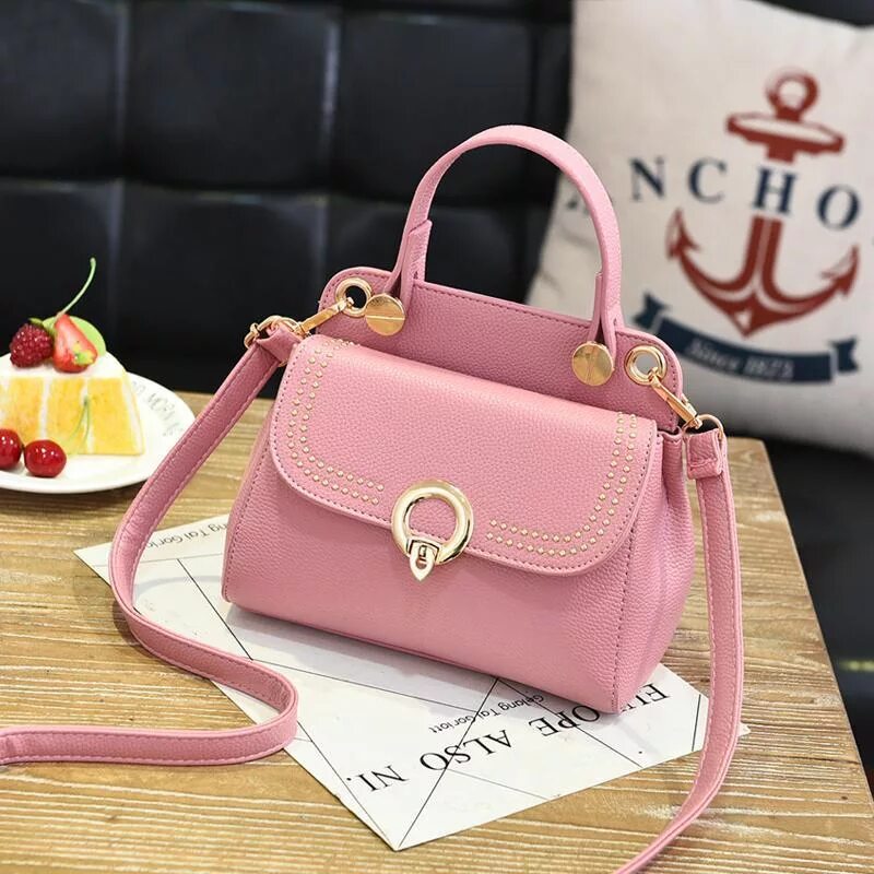 Классные сумочки 3398-4 Pink Сумка женская Портмоне оптом от производителя. Кожгалантерея Doublec