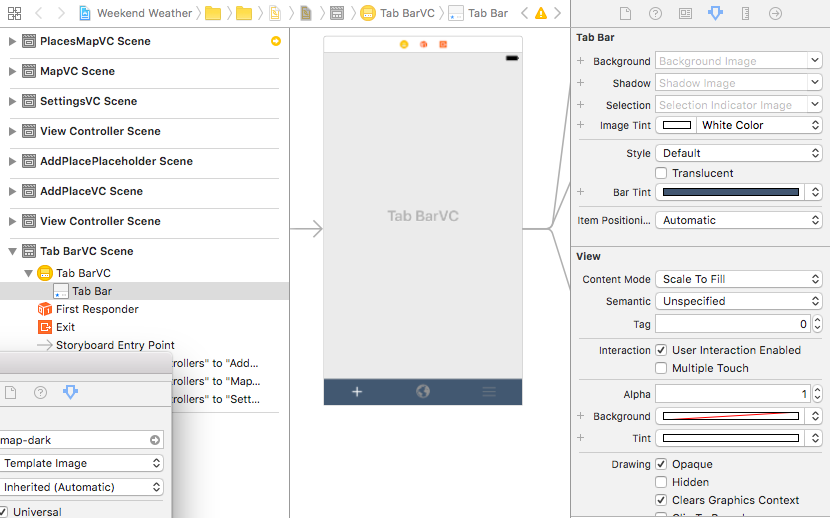 Классы оснастки ios - Change tab bar item selected color in a storyboard - Stack Overflow