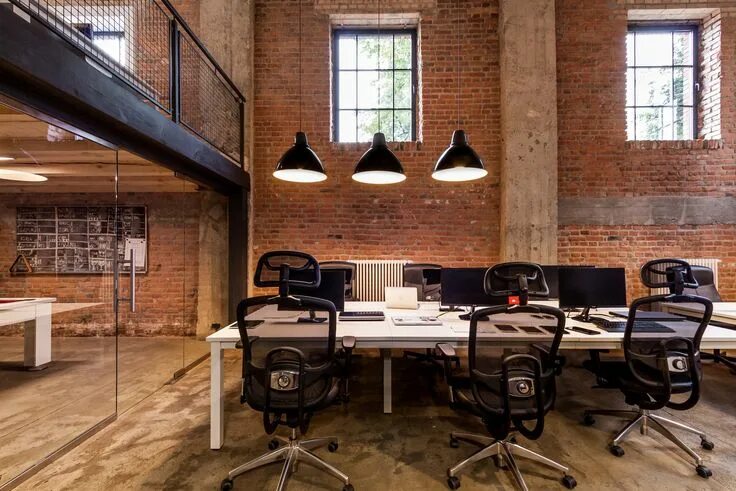 Классы в стиле лофт Creativestyle - Krakow Offices Office Snapshots Corporate office design, Office 