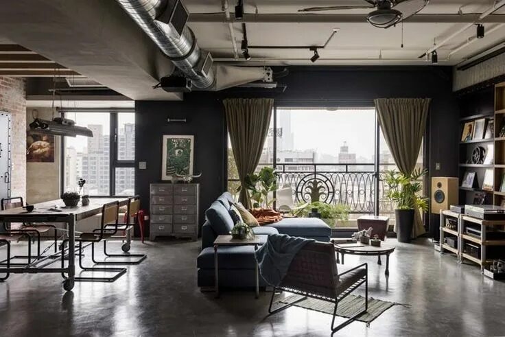 Классы в стиле лофт Pin by Tapiture * on Home Decor and Architecture Loft design, Industrial home de