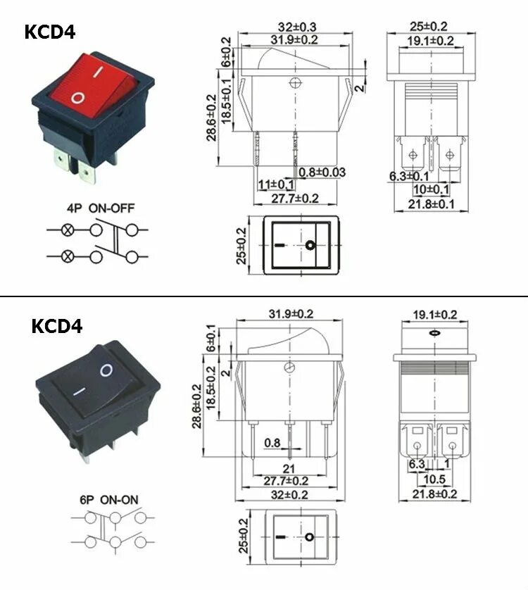 Клавишный выключатель с подсветкой 220в схема подключения Shenzhen Cxcw Electronic Co.,Ltd 10a 250v Micro Button Switches On-off Kcd1 104 