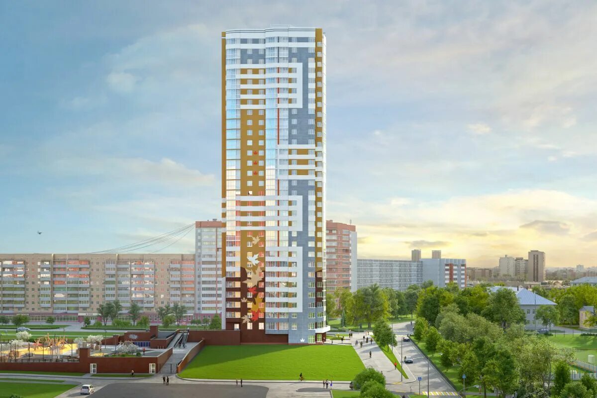 Клен ул патриса лумумбы 38 екатеринбург фото Жилой комплекс "Клен, 2 очередь", купить квартиры в ЖК Екатеринбурга - N1.RU