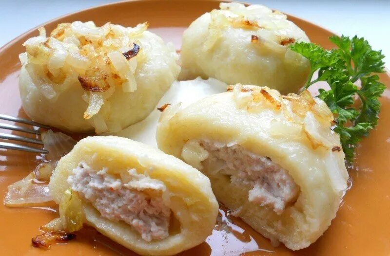 Клецки с мясом фото Кислая капуста,клёцки и... слепой петух