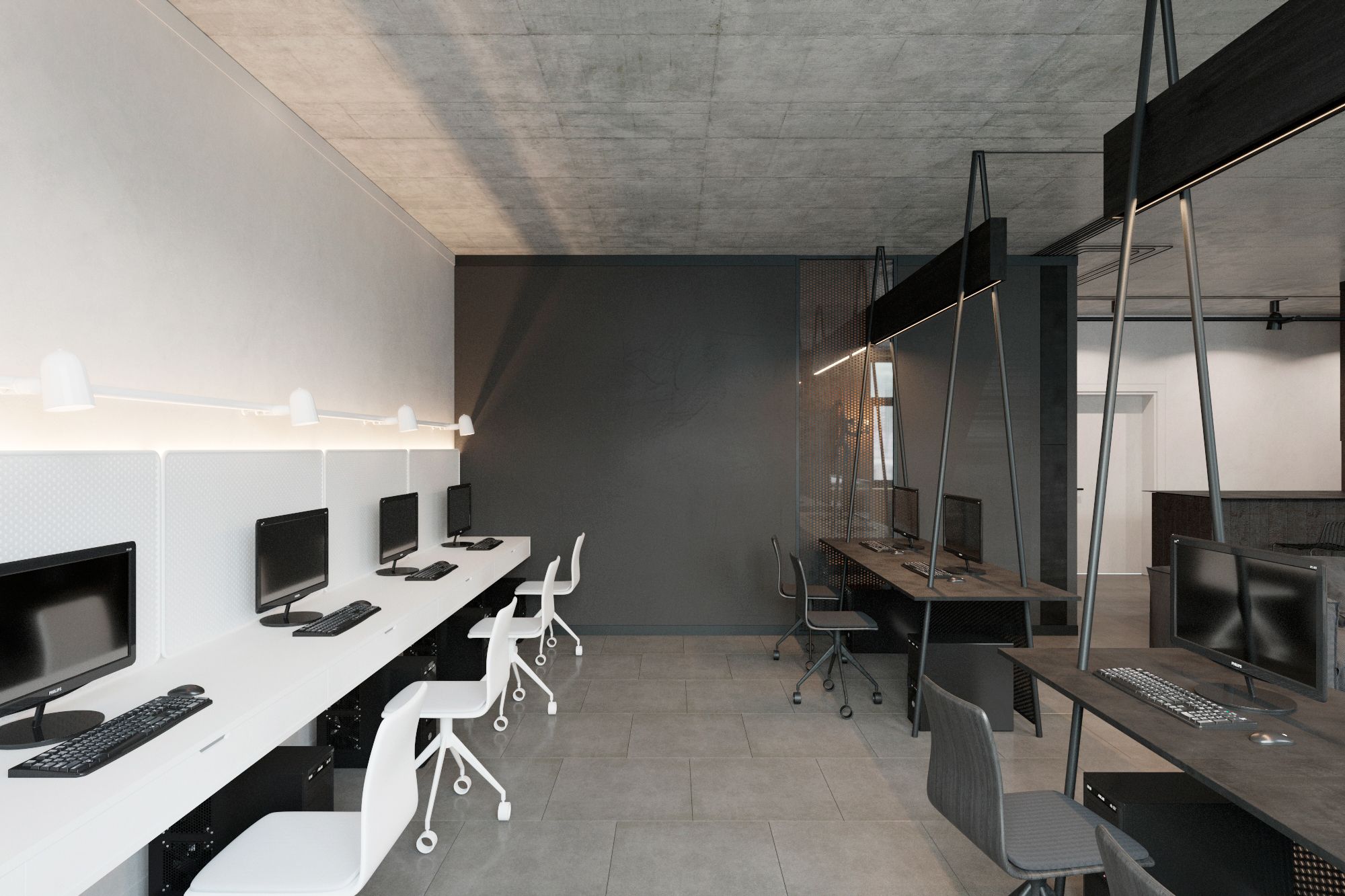 Клиенты дизайн студии Office interior in minimalism style from ukrainian design studio Zooi (Kiev) Min