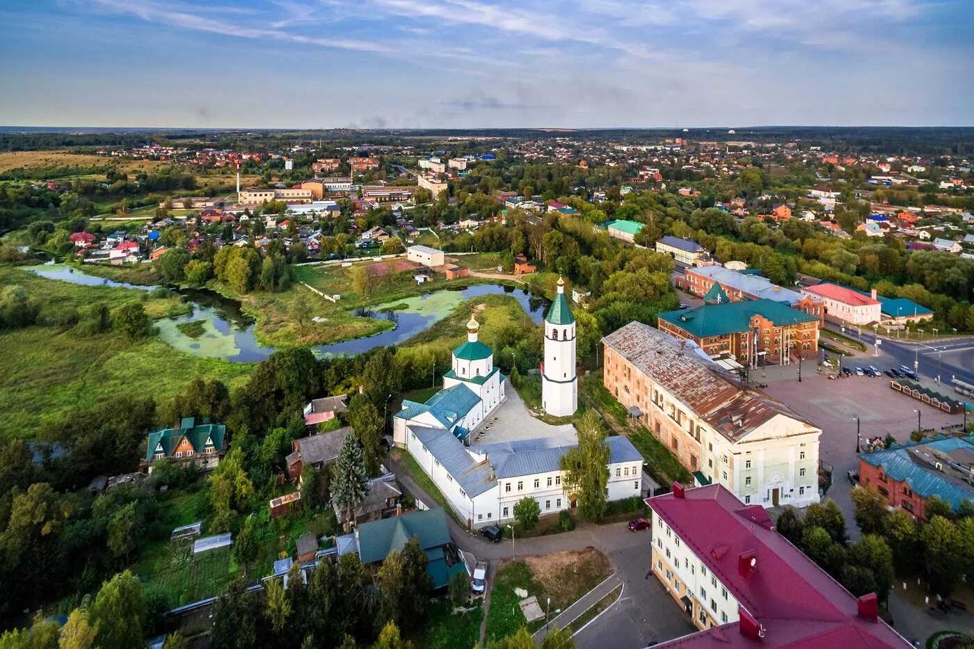 Клин фото города Клин с высоты. Лето 2018.: zdorovs - ЖЖ