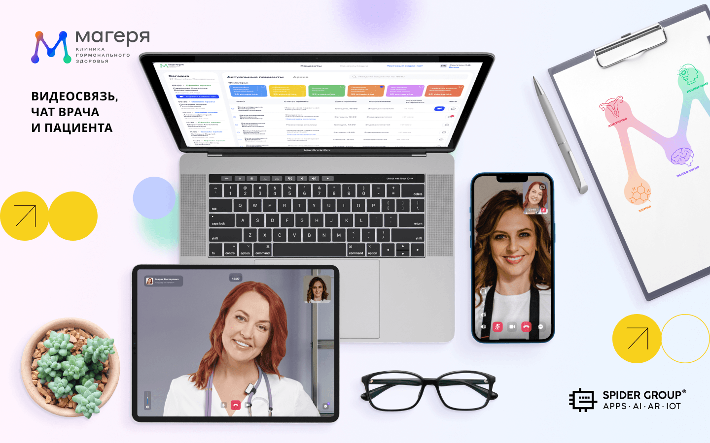 Клиника магеря фото Кейс: Внедрение телемедицинских услуг в клинике на примере кейса Spider Group и 