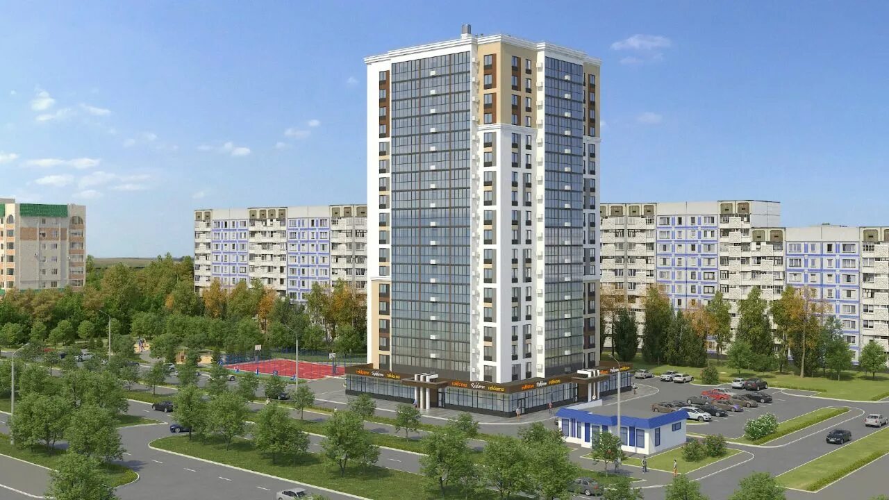 Клиника шакировых просп шинников 43 нижнекамск фото Новостройки (ЖК) в панельном доме в Нижнекамске от застройщиков. В базе Циан 2 ж