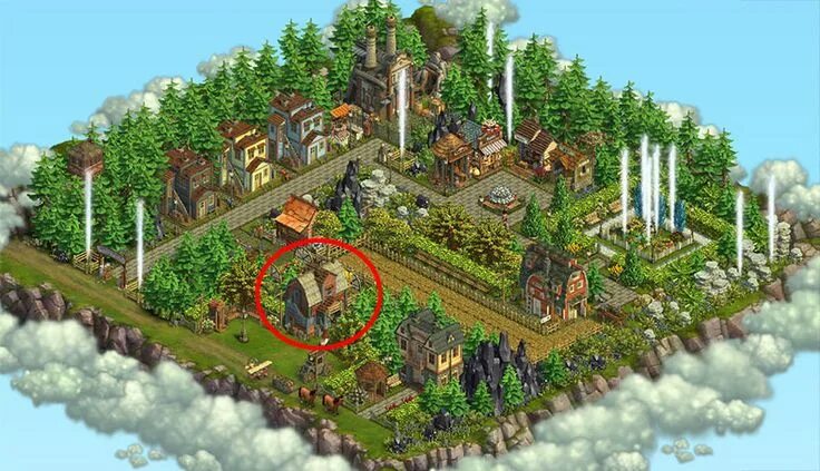 Клондайк фото красивого участка Contrée Indim transformée Klondike, Games, Clash of clans