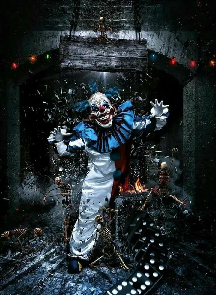 Клоун арт фото из фильма Pin by The Duke on clowns Scary clowns, Evil clowns, Joker art