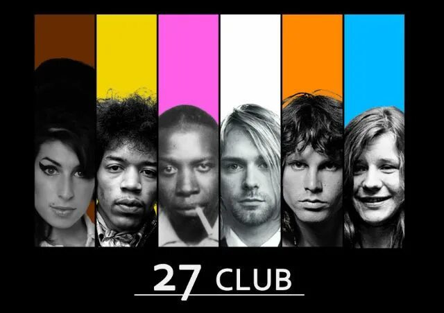 Клуб 27 фото 27 Club - Find out about the true legend Club, True legend, Rock legends