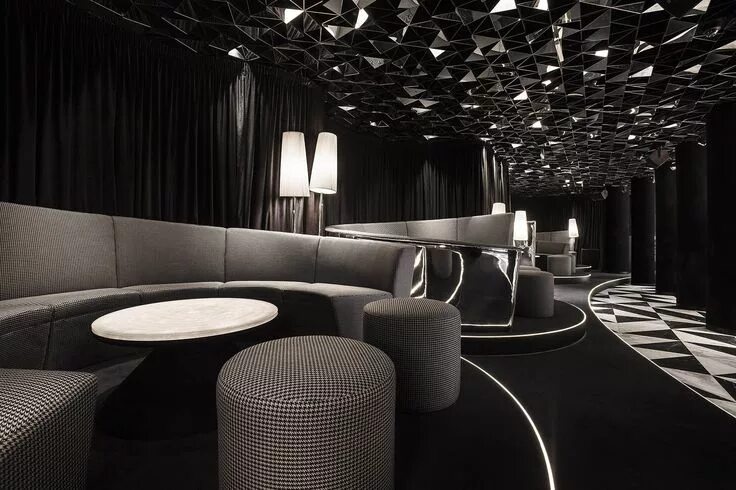 Клуб дизайнеров интерьера Studio Mode: Club Mascara - Martyn White London Nightclub design, Restaurant int