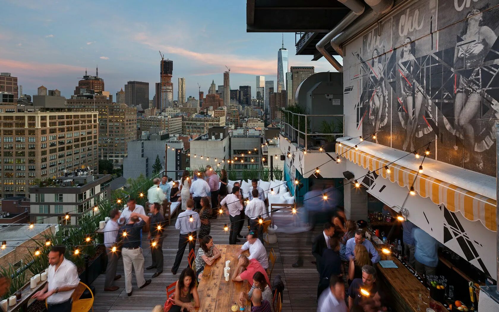 Клуб крыша фото Hotel Hugo Gallery Hotel Hugo SoHo Gallery New york rooftop bar, New york roofto