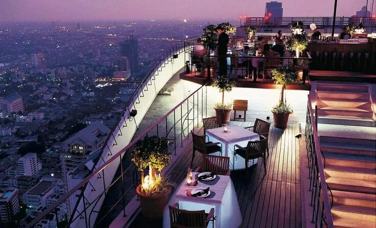 Клуб крыша фото 10 Most Unusual Restaurants in The World Pouted.com Most romantic places, Romant