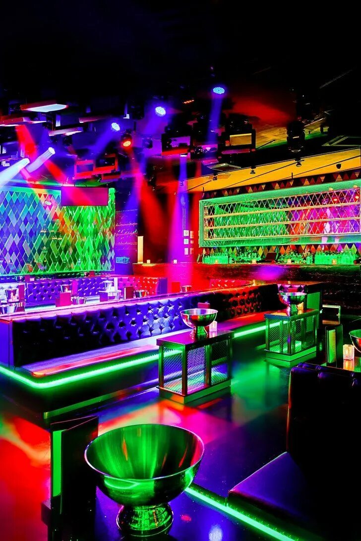 Клуб неон фото 16 Unique Late-Night Spots Around the World to Check Out Nightclub design, Club 