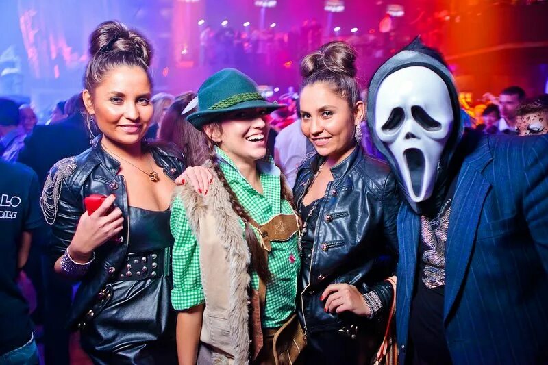 Клуб отчет фото Halloween в Известия Hall - MODA.RU