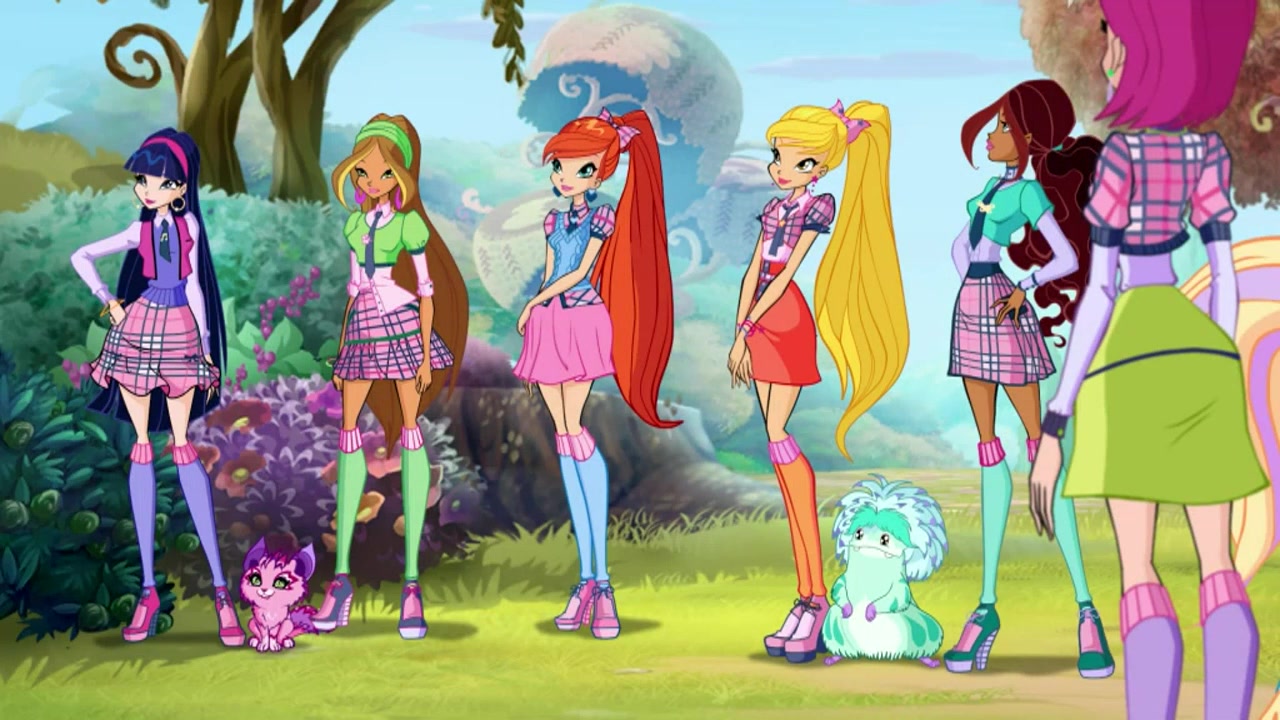 Клуб сезон фото Winx Club Season 7 Episode 24: La Farfalla Dorata - Winx Club All