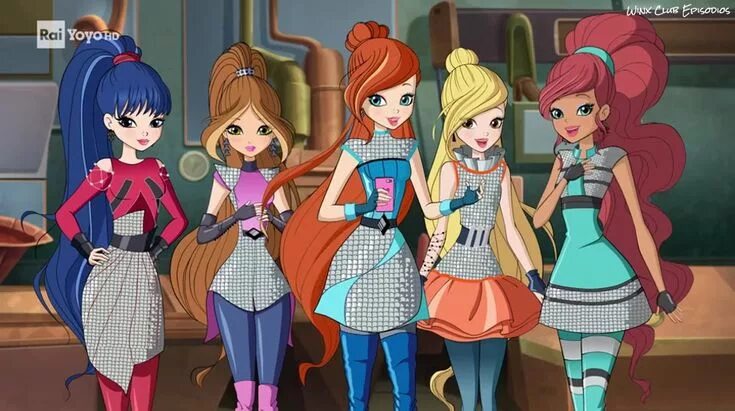 Клуб сезон фото Winx Club 8x12: Festa a Sorpresa - Winx Club Episódios Winx club, Imagens fofas,