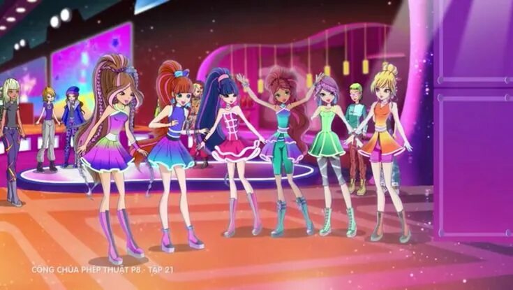 Клуб сезон фото Pin på Winx Club