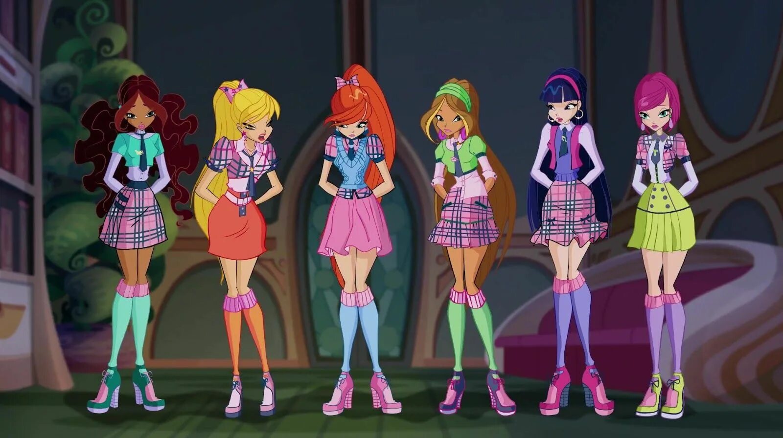 Клуб сезон фото Enquetes Winx Club 7: Figurinos Parte 1 Winx club, Bloom winx club, Figurinos