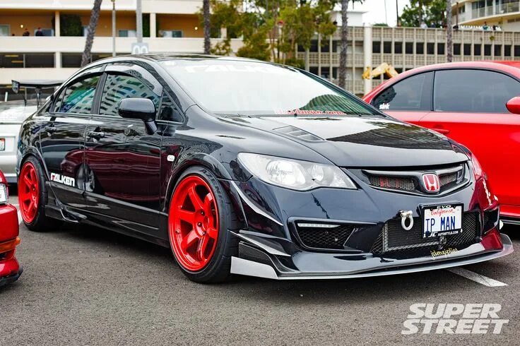 Клуб тюнинга хонда FD2 with Mugen RR lip DRLs fd2 - Google Search Honda civic sedan, Modified cars,