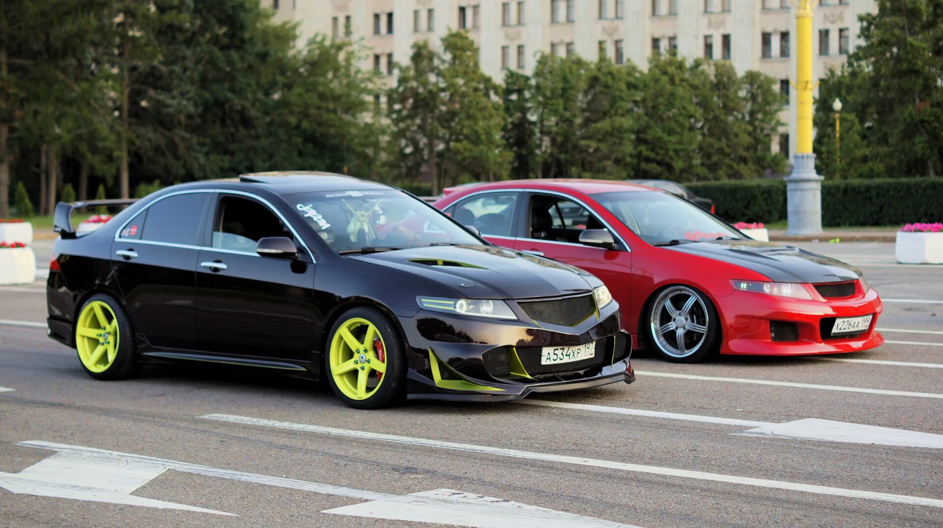 Клуб тюнинга хонда Суббота, МГУ. Последние дни лета. - Honda Accord (7G), 2,4 л, 2007 года фотограф