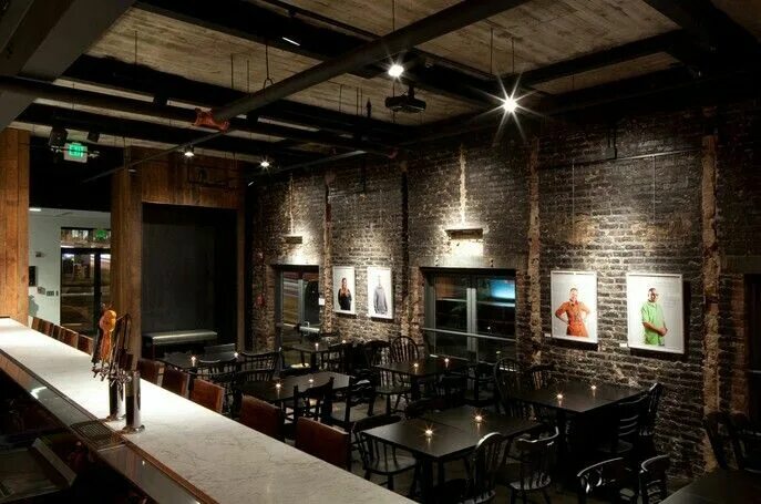 Клуб в стиле лофт Pin by Aldumar Camacho on mi bar Industrial restaurant design, Industrial restau